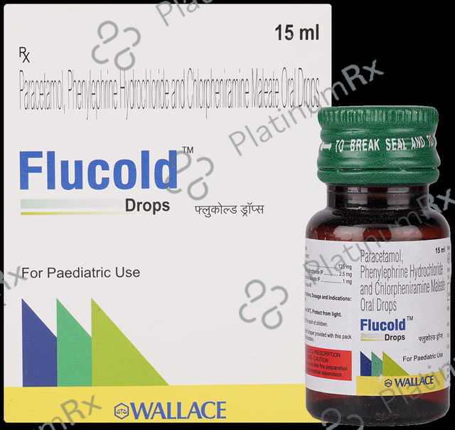 Flucold 1/125/2.5mg Oral Drops 15ml