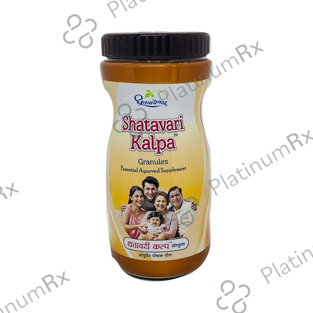 Dhootapapeshwar Tasty Chocolate Shatavari Kalpa Granules - For Immunity & Antioxidant Benefits 600 gm