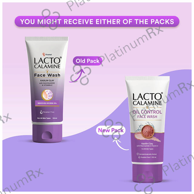 Lacto Calamine Kaolin Clay Face Wash 115ml