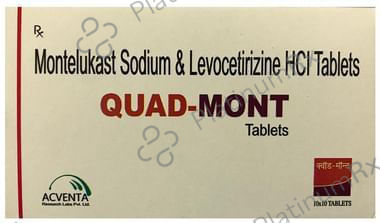 Quad Mont 5/10mg Tablet 10s