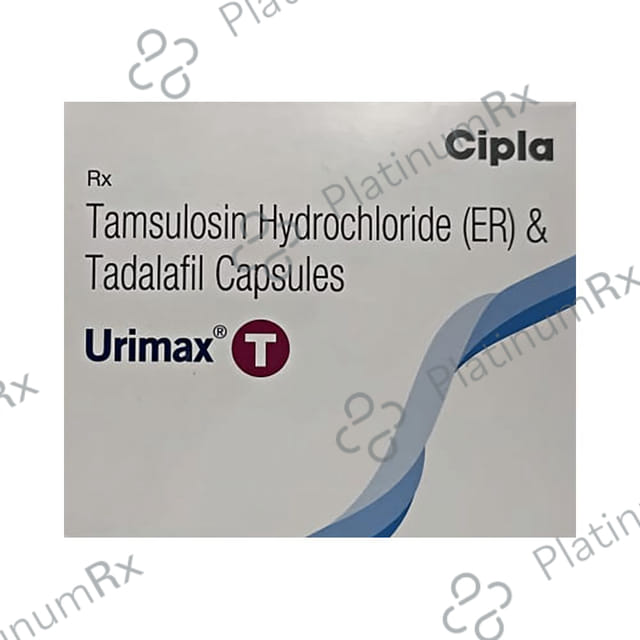 Urimax T 5/0.4mg Capsule ER 15s