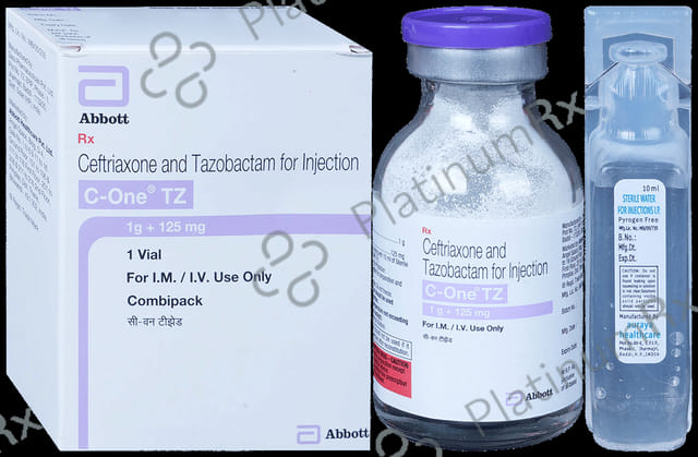 C One TZ 1000/125mg Injection 1s
