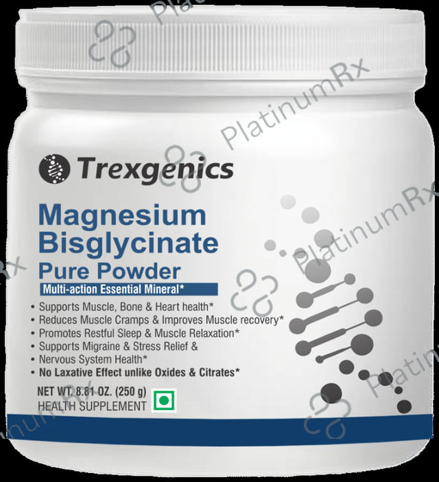 Trexgenics Magnesium Bisglycinate Pure Powder