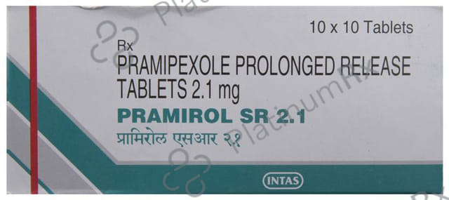 Pramirol SR 2.1mg Tablet PR 10s
