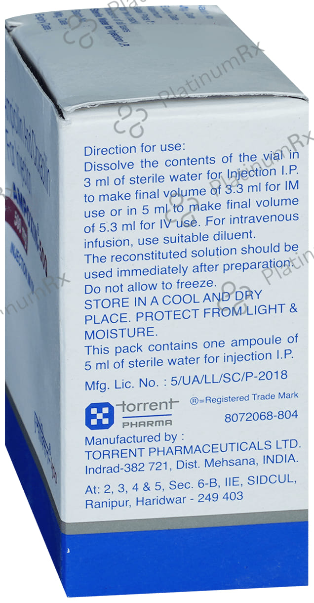 Ampoxin 250/250mg Injection 10ml