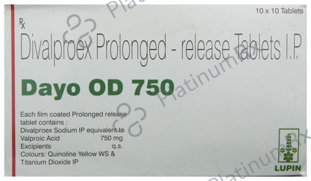 Dayo OD 750mg Tablet PR 10s