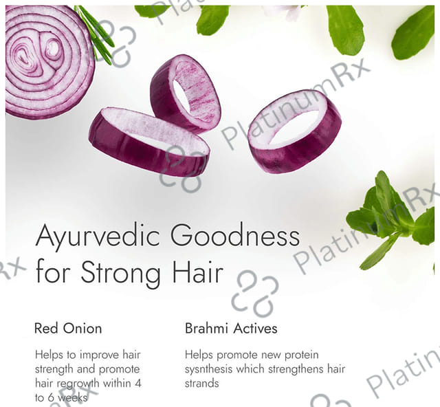 Kapiva Hair Rituals Scalp Care Onion Brahmi Hair Oil