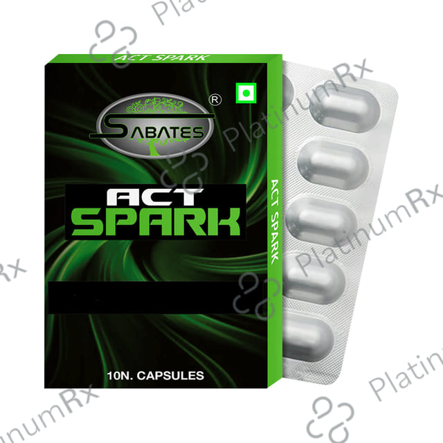 Sabates Act Spark for Men Capsule 10 capsules
