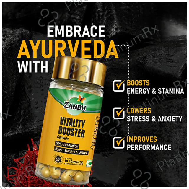 Zandu Vitality Booster Capsule