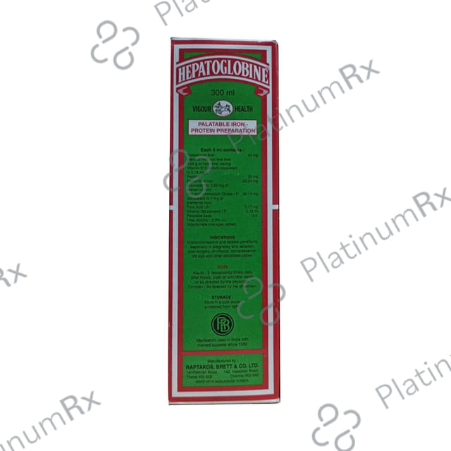 Hepatoglobine Forte Syrup 300ml