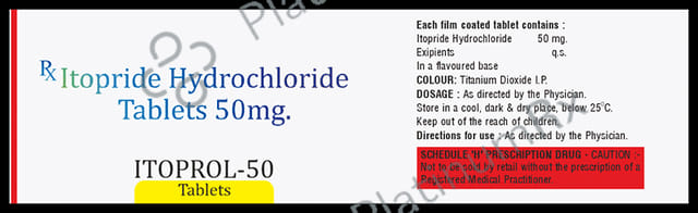 Itoprol 50mg Tablet