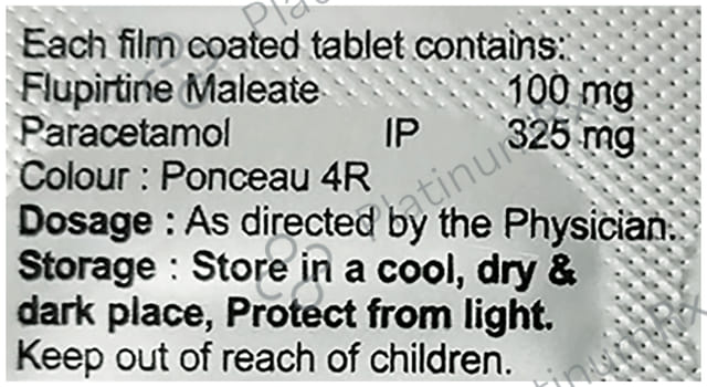 Flupirin P 100/325mg Tablet 10s