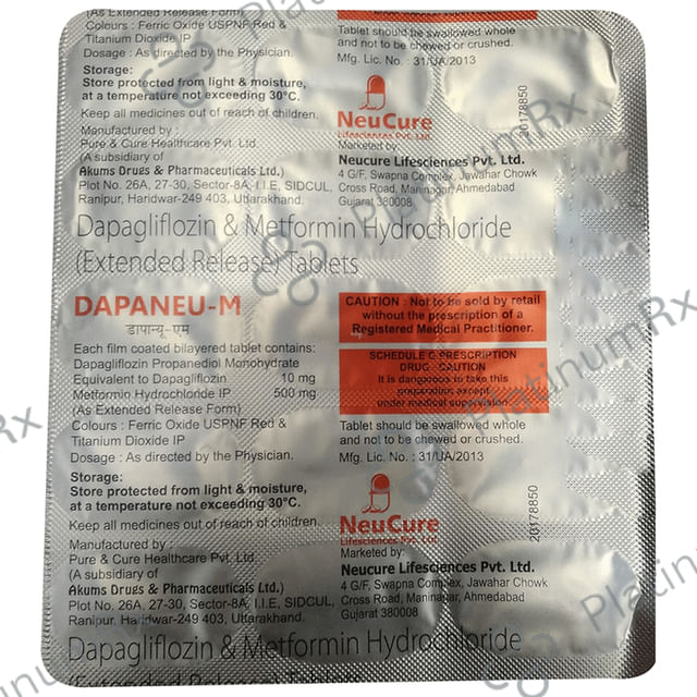 Dapaneu-M Tablet ER