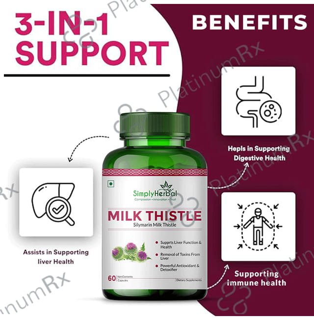 Simply Herbal Milk Thistle Capsule