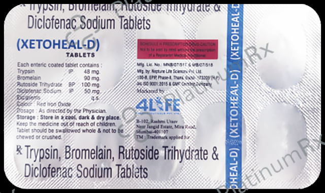 Xetoheal D Tablet 10s