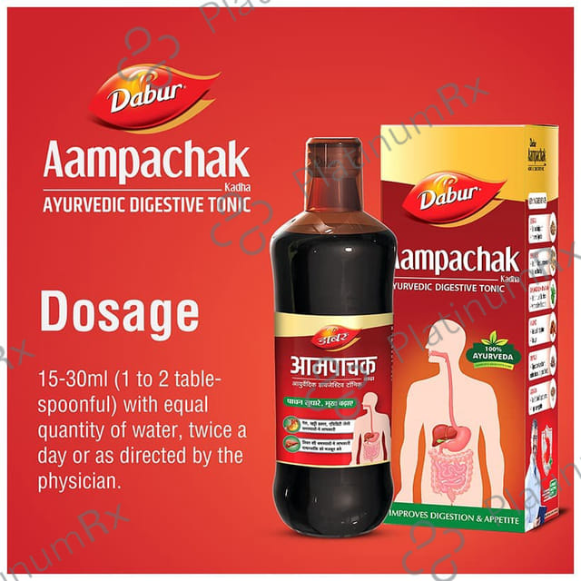 Dabur Aampachak Kadha Ayurvedic Digestive Tonic