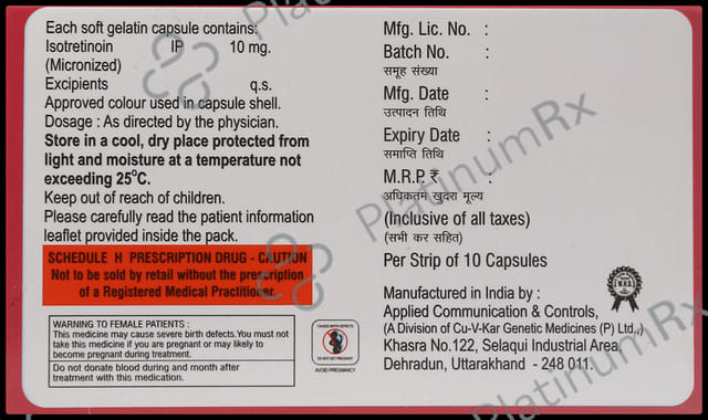 Pinoin 10mg Capsule