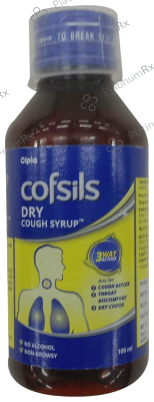 Cofsils 15mg Dry Cough Syrup 100ml