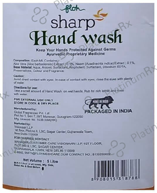 FLOH Sharp Hand Wash Lemon