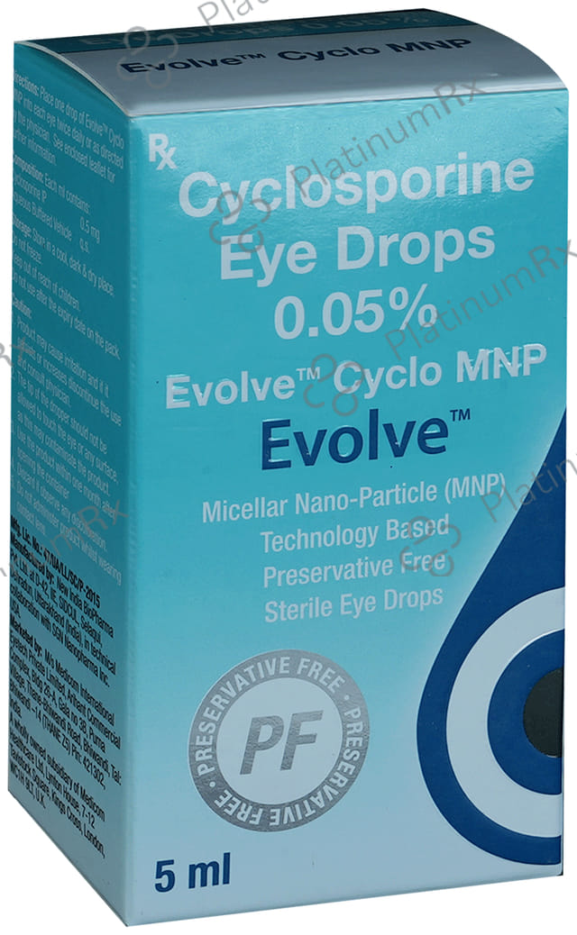 Evolve Cyclo MNP Eye Drop 5ml