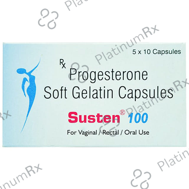 Susten 100mg Tablet VT 10s