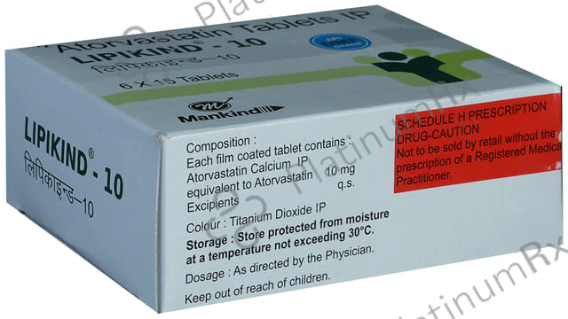 Lipikind 10mg Tablet 15s