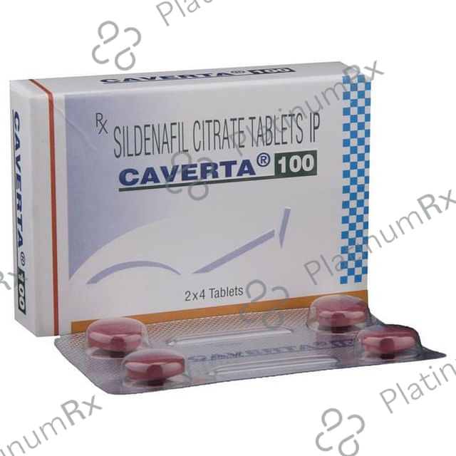 Caverta 100mg Tablet 4s
