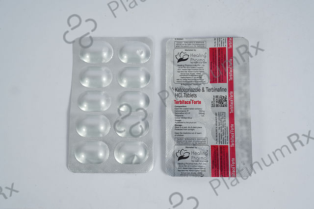Terbiface Forte 100/250mg Tablet 10s