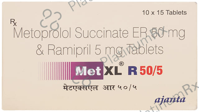 Met XL R 50/5mg Tablet 15s