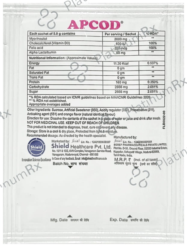 Apcod Granules 5gm