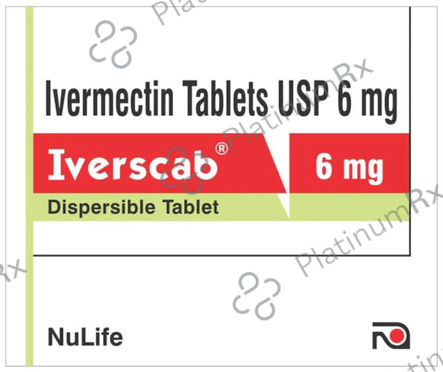 Iverscab 6mg Tablet