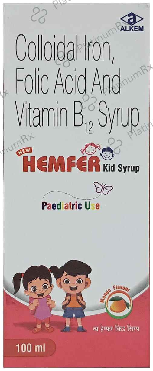New Hemfer Kid Syrup Mango 100ml