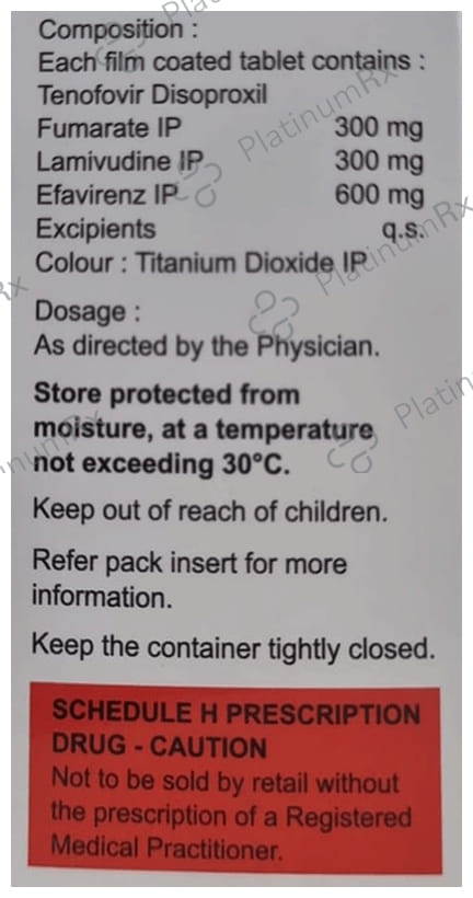 Forstavir-LE 300mg/300mg/600mg Tablet 30 tablets