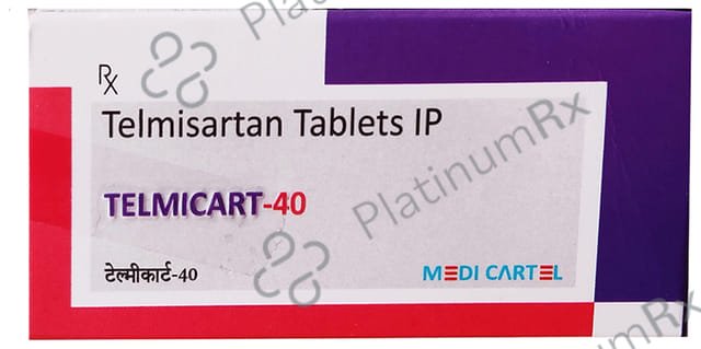 Telmicart 40 Tablet