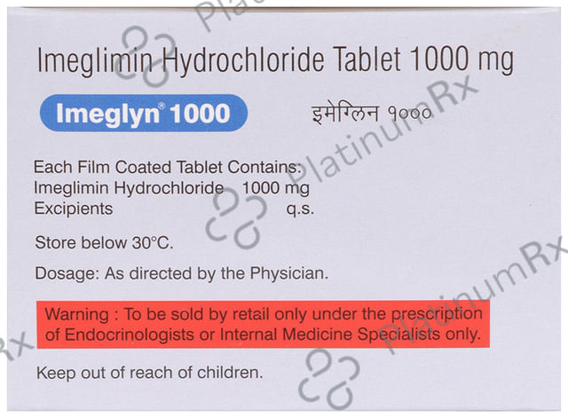 Imeglyn 1000mg Tablet 10s