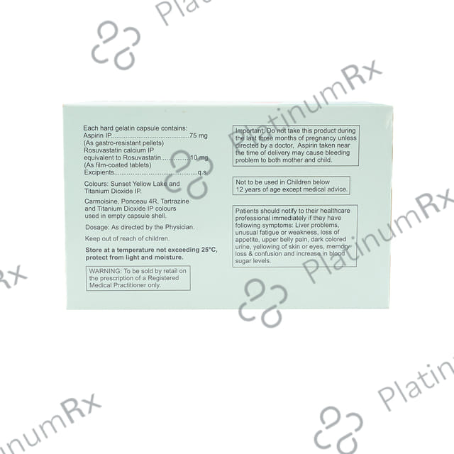 Kemorose ASP 10/75mg Capsule 10s