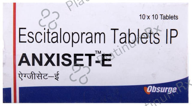 Anxiset E 10mg Tablet 10s