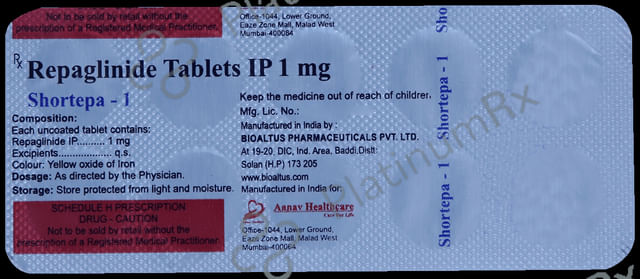 Shortepa 1mg Tablet 10s