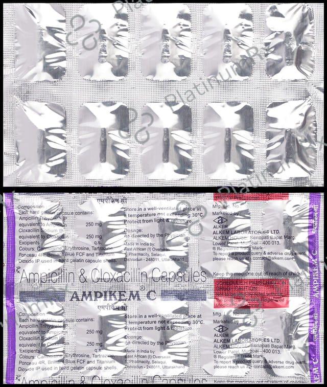 Ampikem C 250mg/250mg Capsule