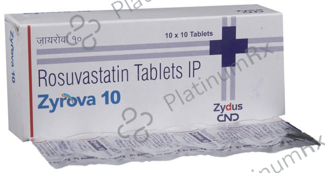 Zyrova 10mg Tablet 10s