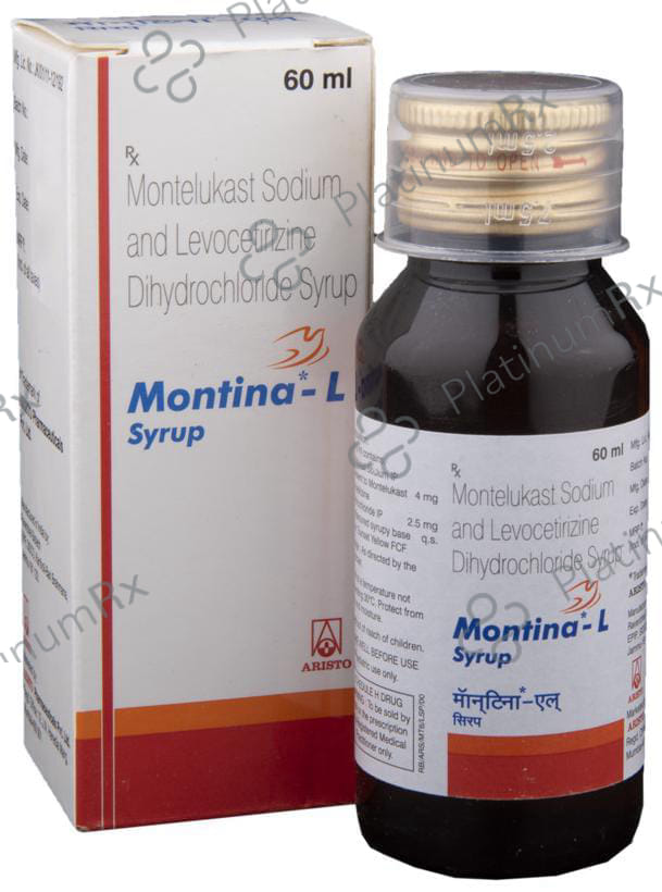Montina L 2.5/4mg Syrup 30ml