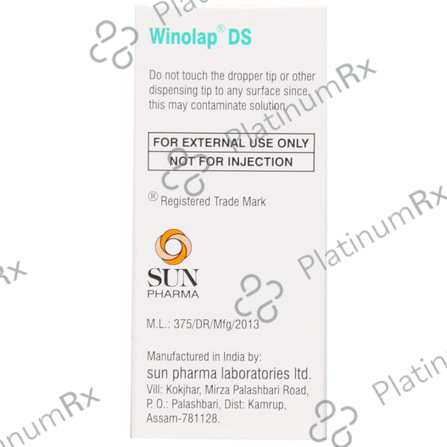 Winolap DS 0.2% Eye Drops 2.5ml