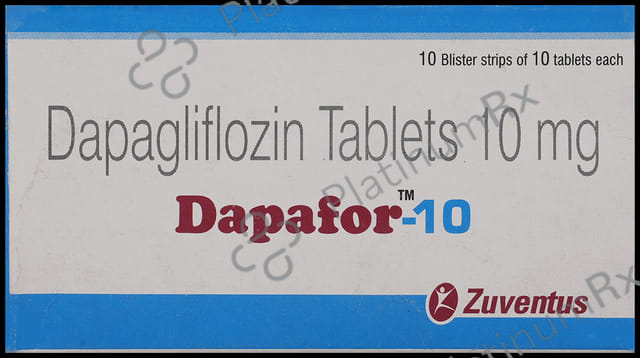 Dapafor 10mg Tablet