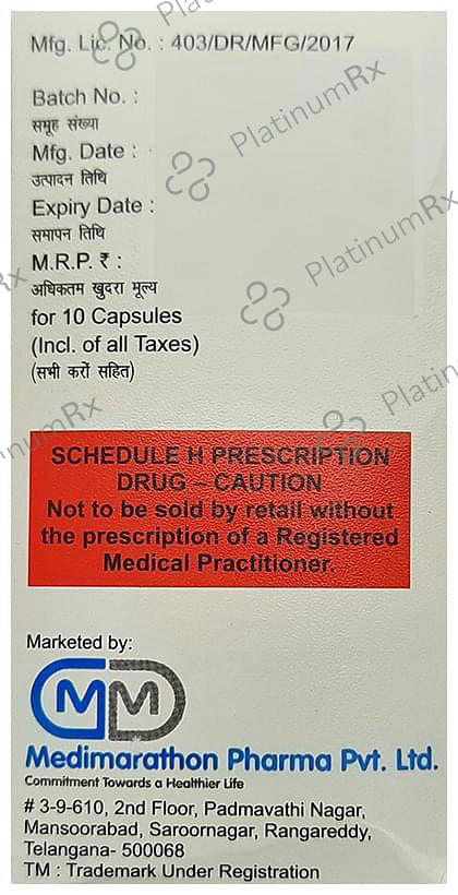 Nexipraz-D 40 Capsule SR