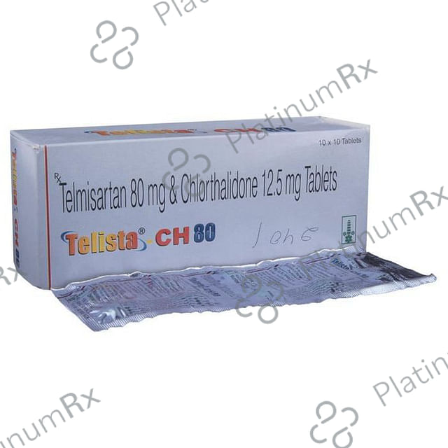 Telista CH 12.5/80mg Tablet 10s