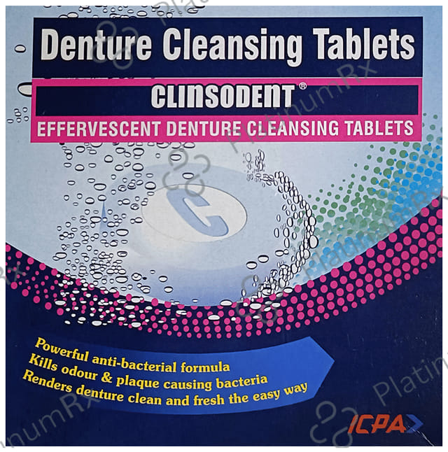 Clinsodent Tablet 4s