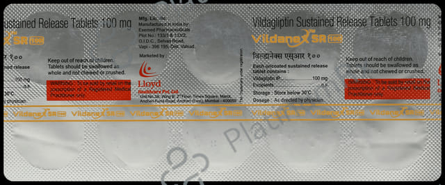 Vildanex 100mg Tablet SR