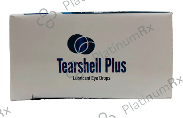 Tearshell Plus Lubricant Eye Drops BKC Free