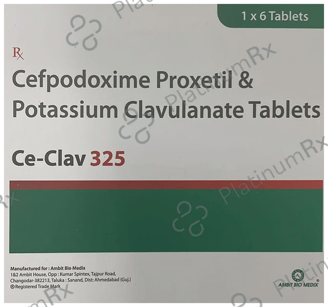 CE-Clav 325 Tablet