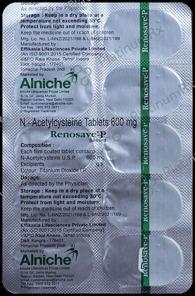 Renosave P 600mg Tablet